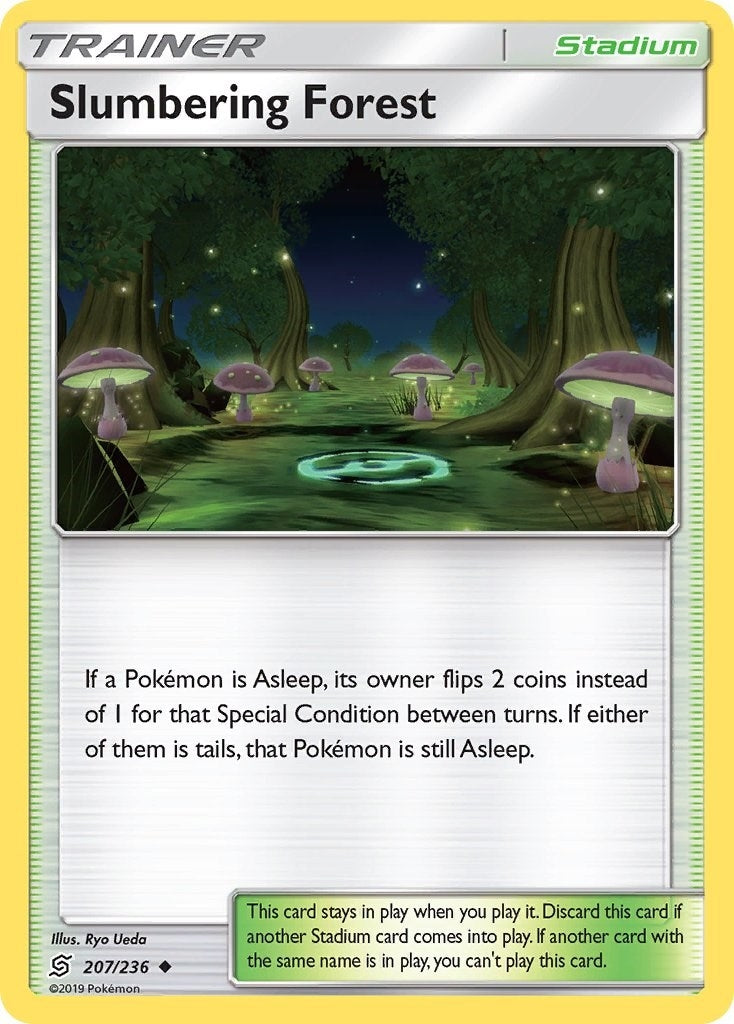 Image for Slumbering Forest (207/236) (SM11) - Pokemon