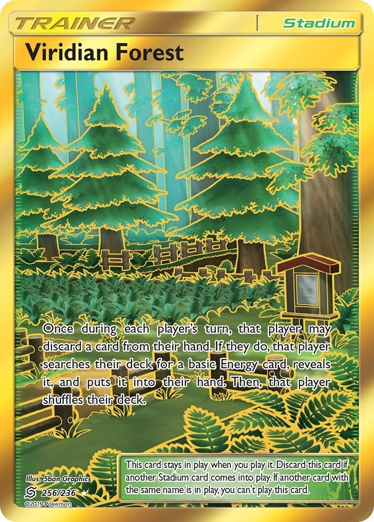 Image for Viridian Forest (Secret) (256/236) (SM11) - Pokemon