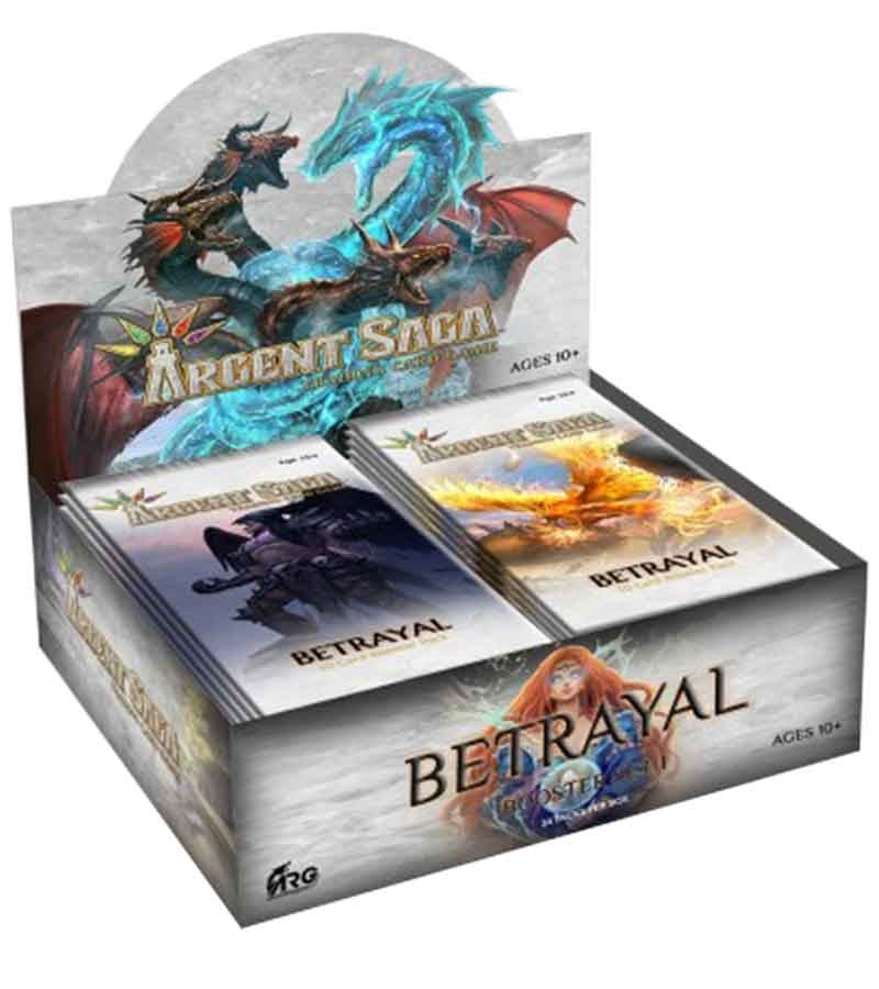 Image for Argent Saga TCG: Betrayal Booster Box - Argent Saga TCG