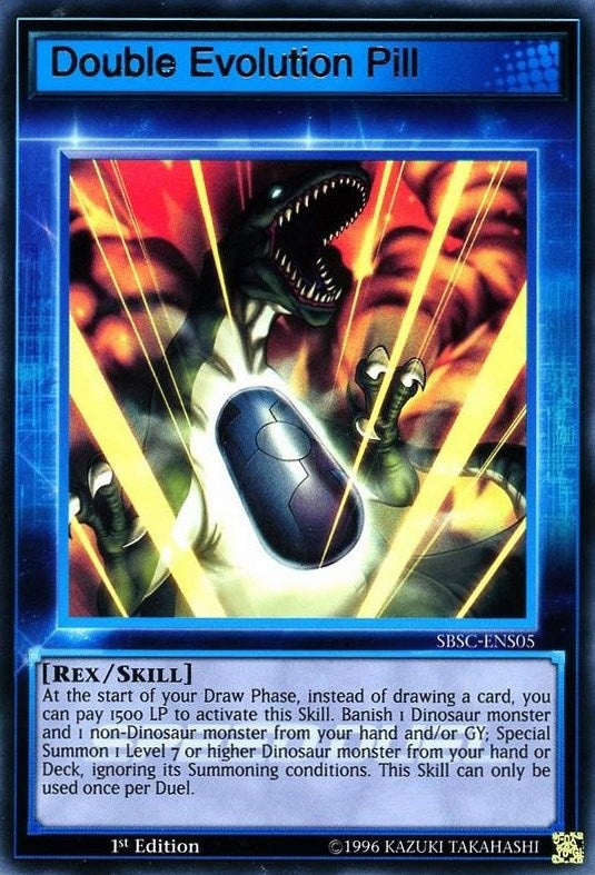 Image for Double Evolution Pill (Skill Card) (SBSC-ENS05) (SBSC) - YuGiOh
