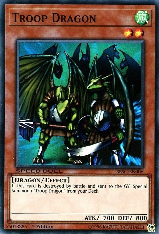 Image for Troop Dragon (SBSC-EN006) (SBSC) - YuGiOh