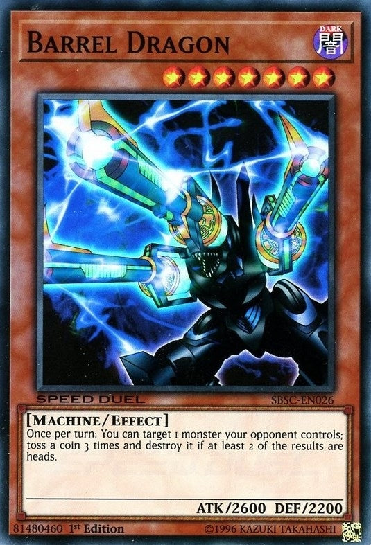 Image for Barrel Dragon (SBSC-EN026) (SBSC) - YuGiOh