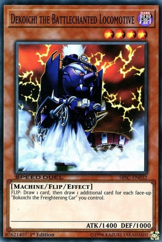 Image for Dekoichi the Battlechanted Locomotive (SBSC-EN032) (SBSC) - YuGiOh