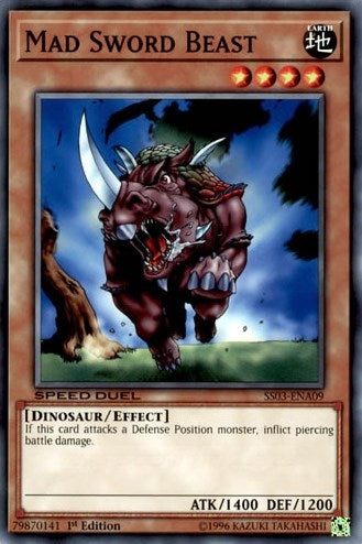 Image for Mad Sword Beast (SS03-ENA09) (SS03) - YuGiOh
