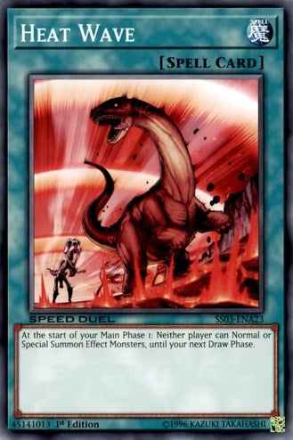 Image for Heat Wave (SS03-ENA23) (SS03) - YuGiOh