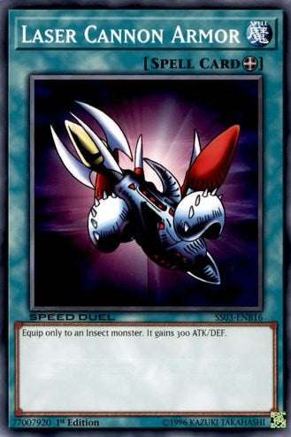 Image for Laser Cannon Armor (SS03-ENB16) (SS03) - YuGiOh