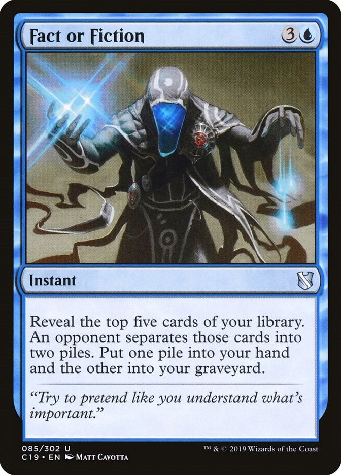 Image for Fact or Fiction (85) (Commander 2019) - Magic: The Gathering