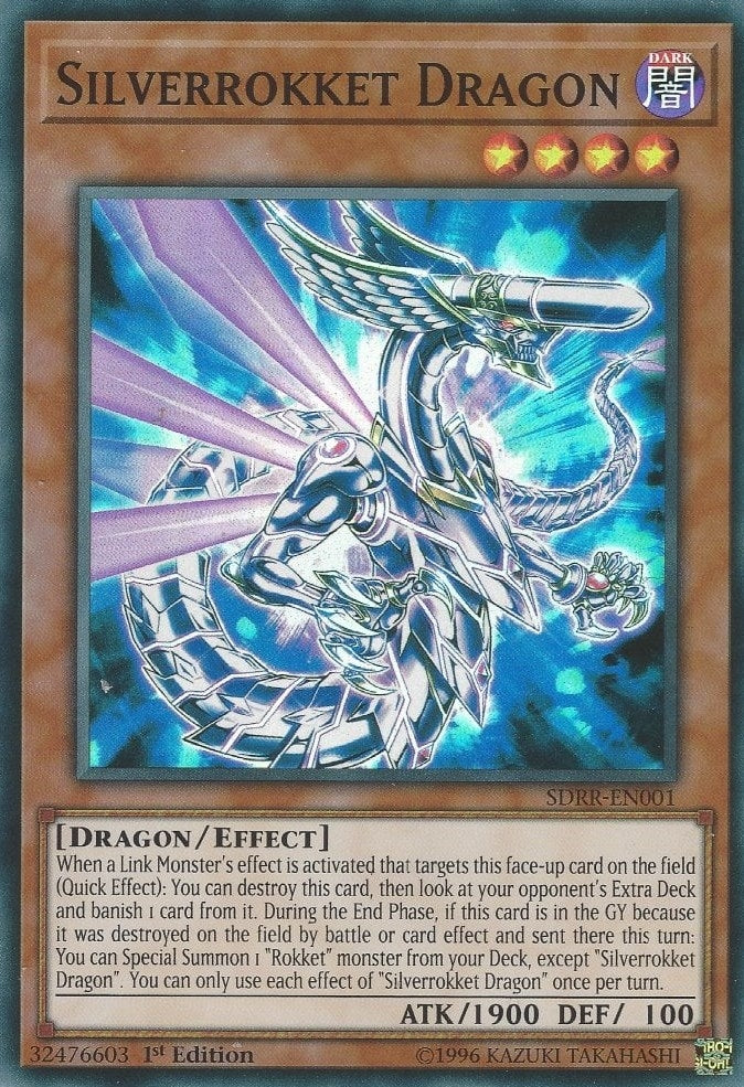 Image for Silverrokket Dragon (SDRR-EN001) (SDRR) - YuGiOh