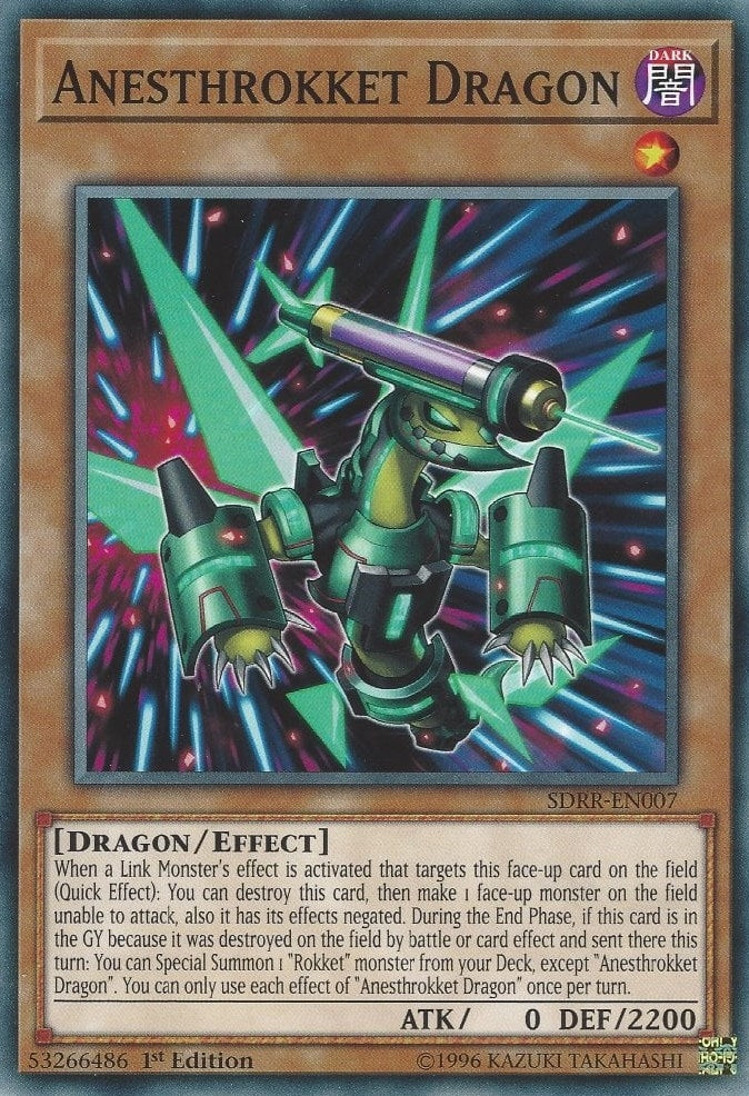 Image for Anesthrokket Dragon (SDRR-EN007) (SDRR) - YuGiOh
