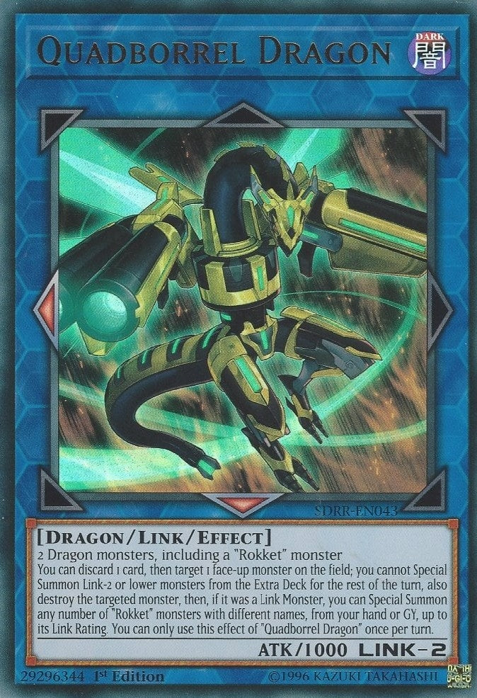 Image for Quadborrel Dragon (SDRR-EN043) (SDRR) - YuGiOh