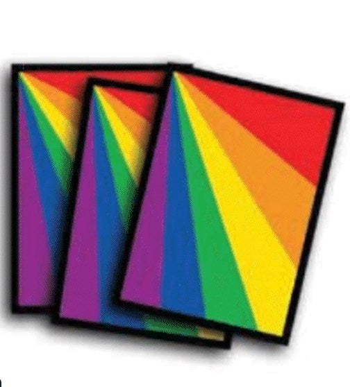 Image for Double Matte Art Sleeve - Rainbow (50-Pack) - Card Sleeves