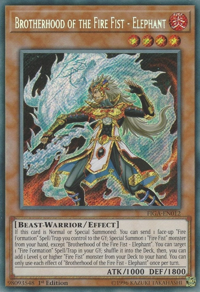 Image for Brotherhood of the Fire Fist - Elephant (FIGA-EN012) (FIGA) - YuGiOh