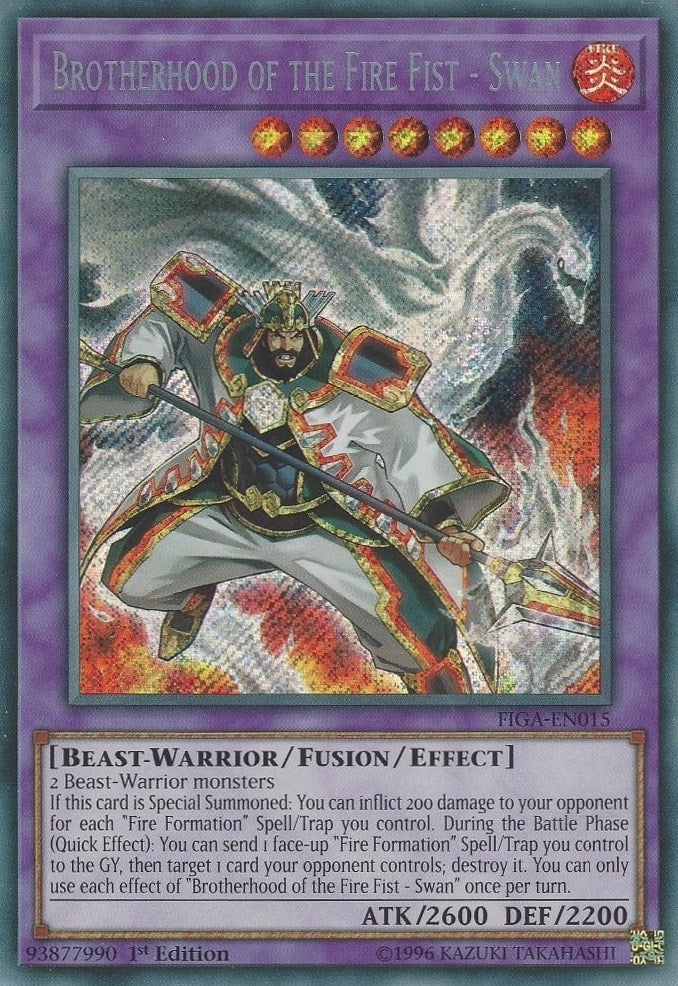 Image for Brotherhood of the Fire Fist - Swan (FIGA-EN015) (FIGA) - YuGiOh