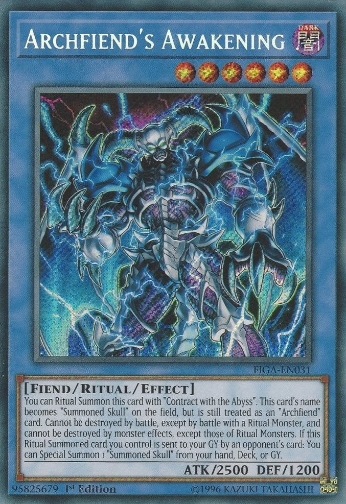 Image for Archfiend's Awakening (FIGA-EN031) (FIGA) - YuGiOh