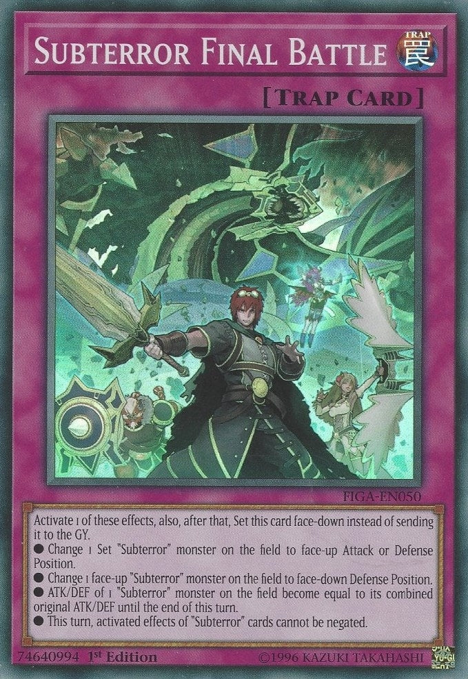 Image for Subterror Final Battle (FIGA-EN050) (FIGA) - YuGiOh