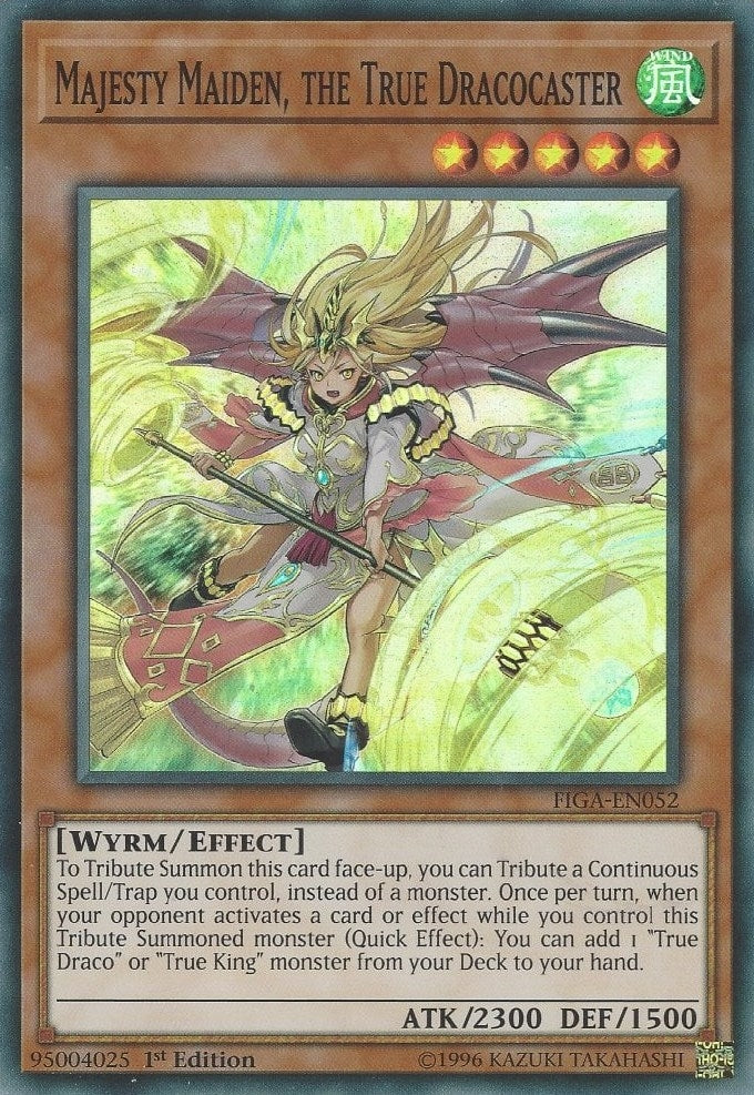Image for Majesty Maiden, the True Dracocaster (FIGA-EN052) (FIGA) - YuGiOh