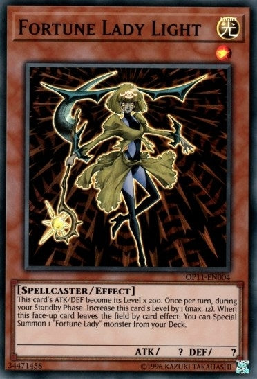 Image for Fortune Lady Light (OP11-EN004) (OP11) - YuGiOh