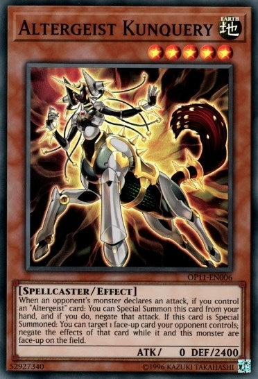 Image for Altergeist Kunquery (OP11-EN006) (OP11) - YuGiOh