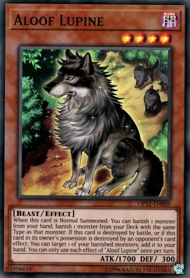 Image for Aloof Lupine (OP11-EN009) (OP11) - YuGiOh