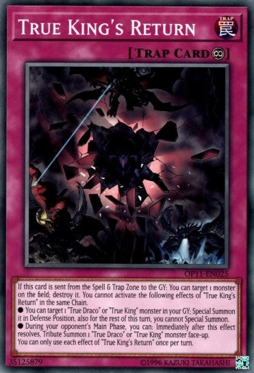 Image for True King's Return (OP11-EN025) (OP11) - YuGiOh