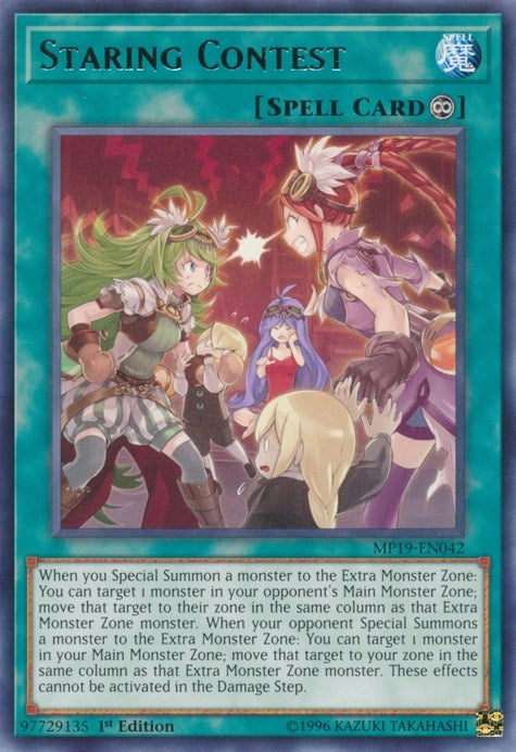 Image for Staring Contest (MP19-EN042) (MP19) - YuGiOh