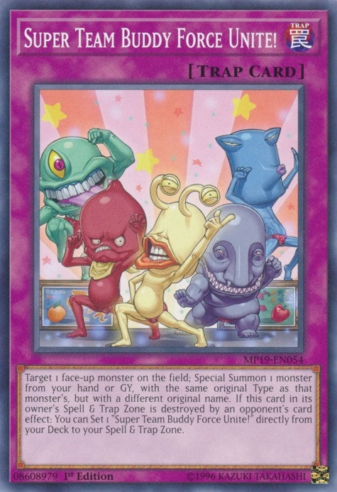 Image for Super Team Buddy Force Unite! (MP19-EN054) (MP19) - YuGiOh