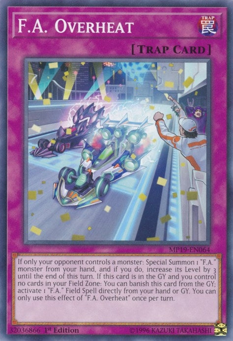 Image for F.A. Overheat (MP19-EN064) (MP19) - YuGiOh