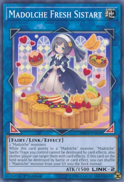 Image for Madolche Fresh Sistart (MP19-EN068) (MP19) - YuGiOh