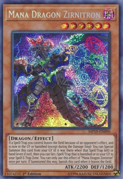 Mana Dragon Zirnitron (MP19-EN090) (MP19)