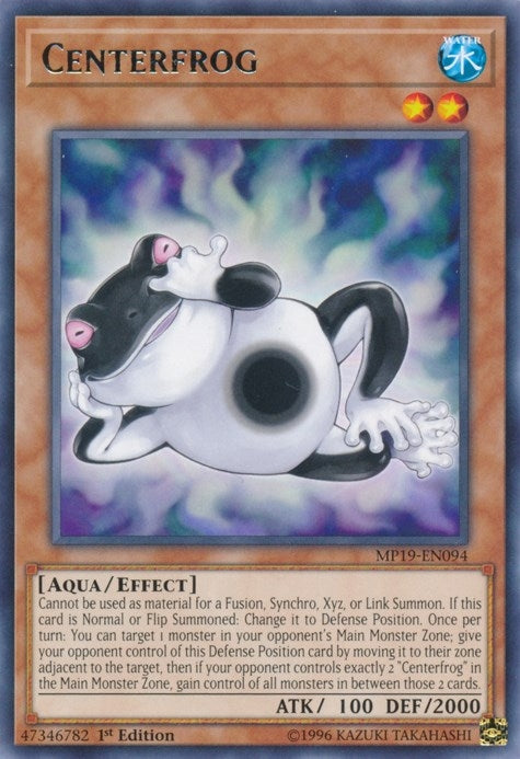 Image for Centerfrog (MP19-EN094) (MP19) - YuGiOh