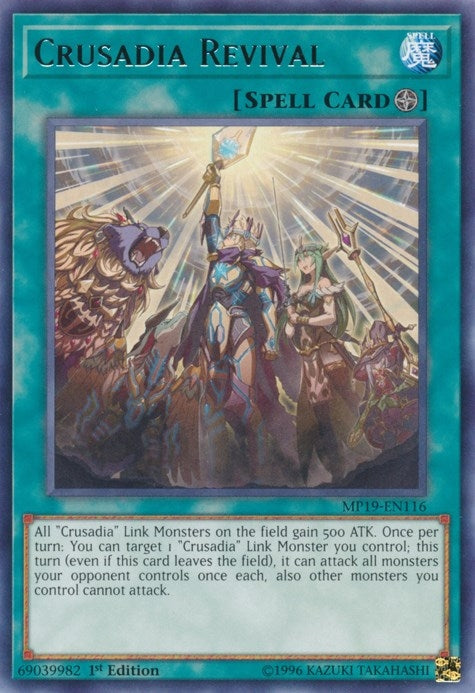 Image for Crusadia Revival (MP19-EN116) (MP19) - YuGiOh