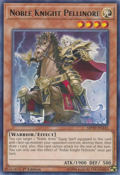 Image for Noble Knight Pellinore (MP19-EN143) (MP19) - YuGiOh