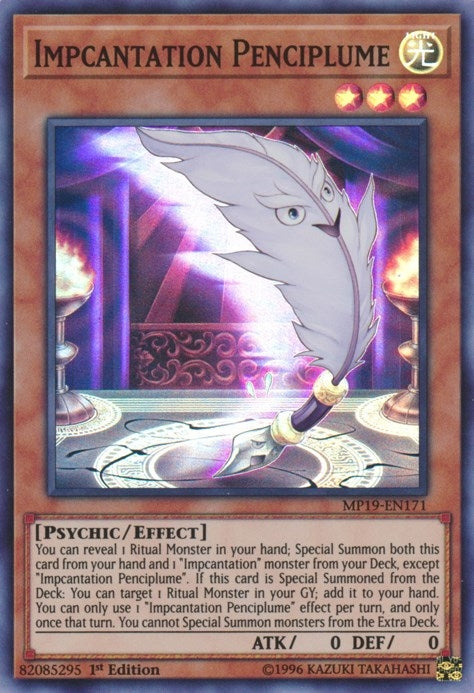 Image for Impcantation Penciplume (MP19-EN171) (MP19) - YuGiOh