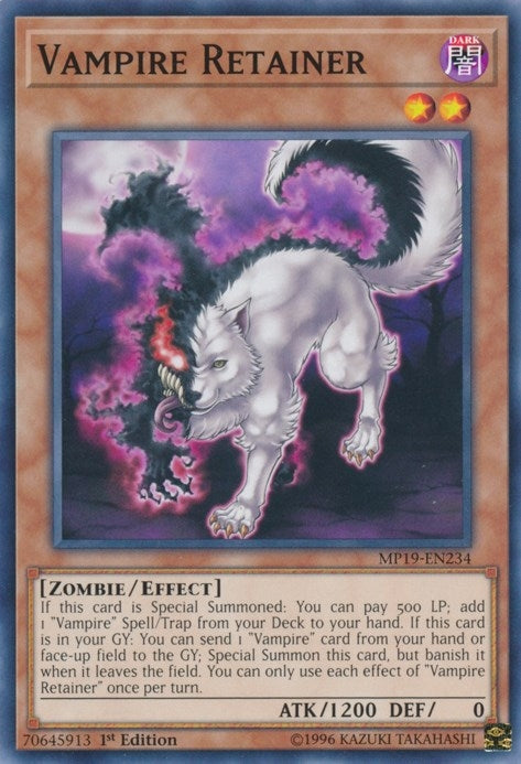 Image for Vampire Retainer (MP19-EN234) (MP19) - YuGiOh