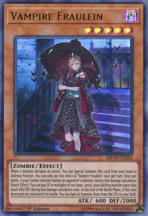 Image for Vampire Fraulein (MP19-EN235) (MP19) - YuGiOh