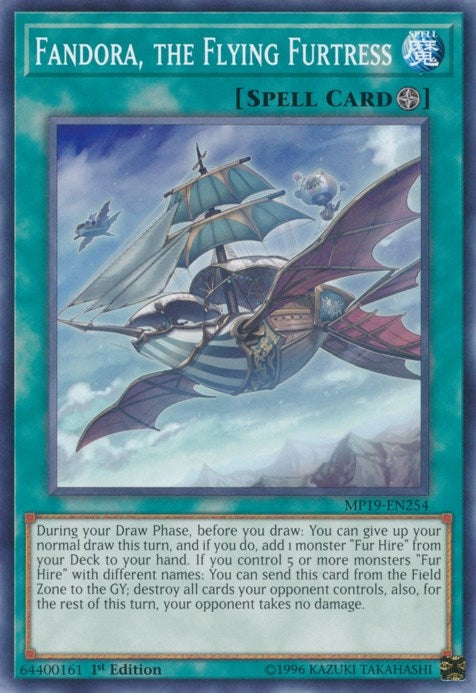 Image for Fandora, the Flying Furtress (MP19-EN254) (MP19) - YuGiOh