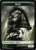 Image for Beast (013) // Wurm Double-Sided Token (13 // 21) (Commander 2019) - Magic: The Gathering