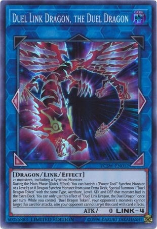 Image for Duel Link Dragon, the Duel Dragon (SR) (YCSW-EN012) (YCSW) - YuGiOh