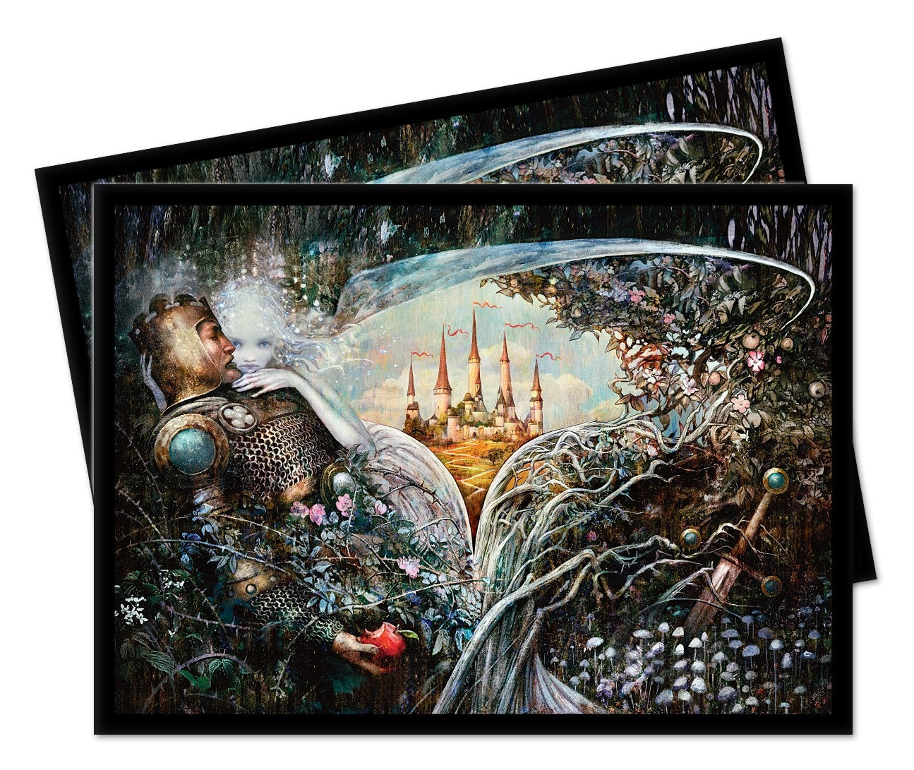 Image for Throne of Eldraine Enchantment Deck Protector sleeves for Magic (100-Pack) - Card Sleeves