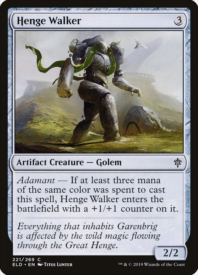 Image for Henge Walker (221) (Throne of Eldraine) - Magic: The Gathering