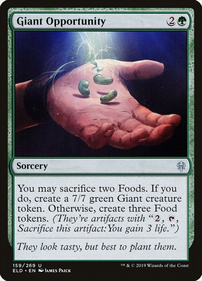 Image for Giant Opportunity (159) (Throne of Eldraine) - Magic: The Gathering