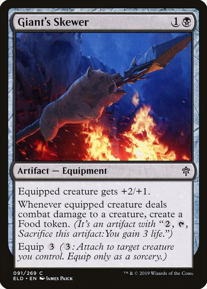 Image for Giant's Skewer (91) (Throne of Eldraine) - Magic: The Gathering