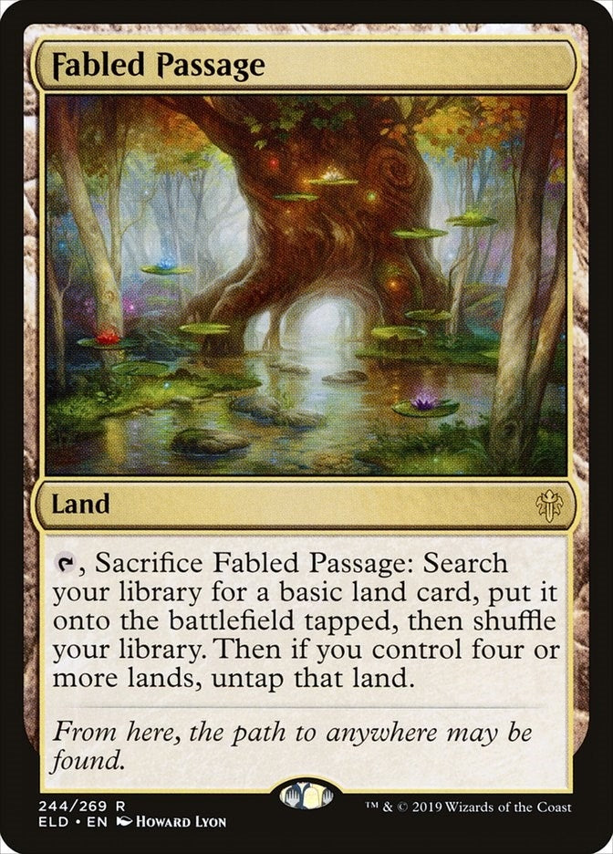 Image for Fabled Passage (244) (Throne of Eldraine) - Magic: The Gathering