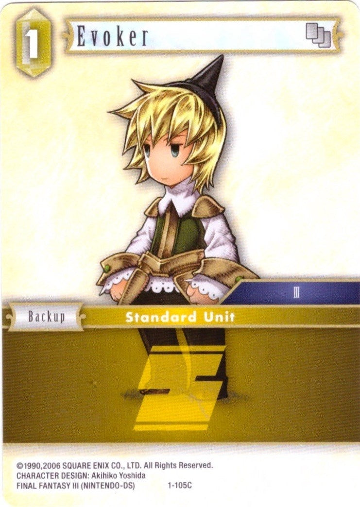 Image for Evoker (Ingus) - 1-105C (1-105C) (Deck Exclusive Cards) - Final Fantasy TCG