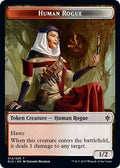 Image for Human Rogue Token (12) (Throne of Eldraine) - Magic: The Gathering