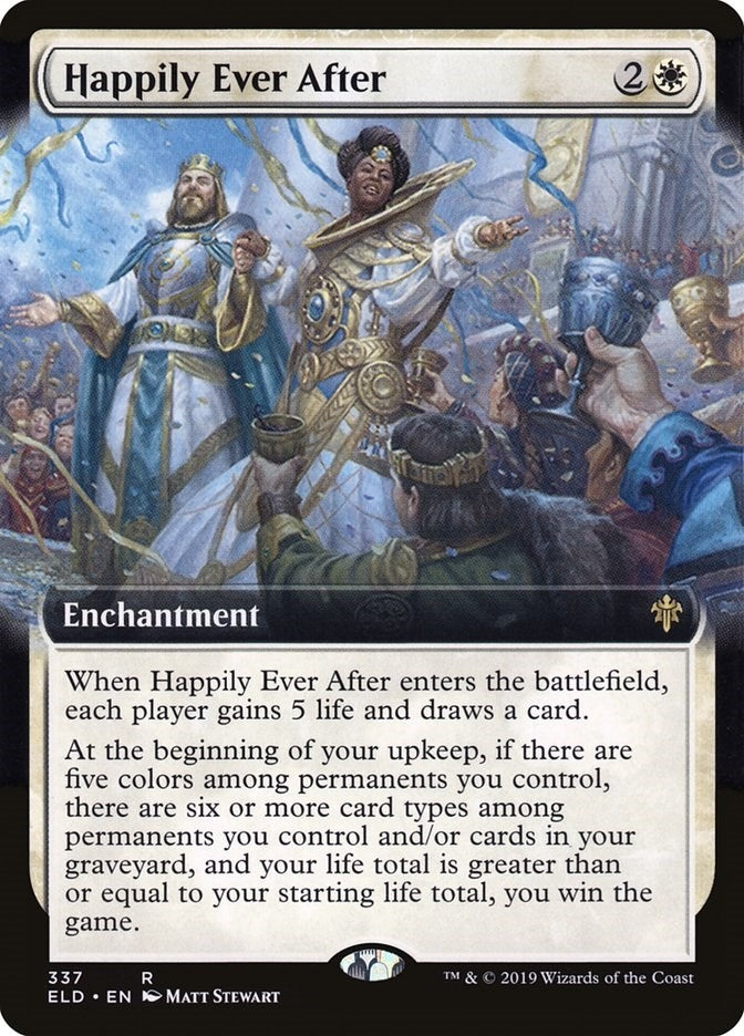 Image for Happily Ever After (Extended Art) (337) (Throne of Eldraine) - Magic: The Gathering