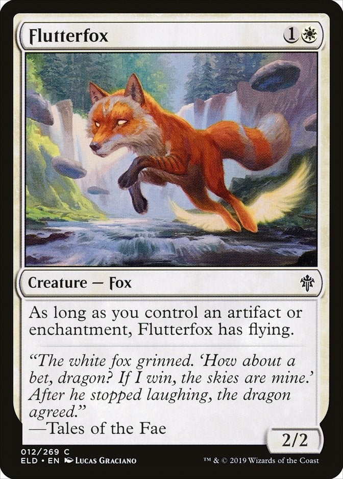 Image for Flutterfox (12) (Throne of Eldraine) - Magic: The Gathering