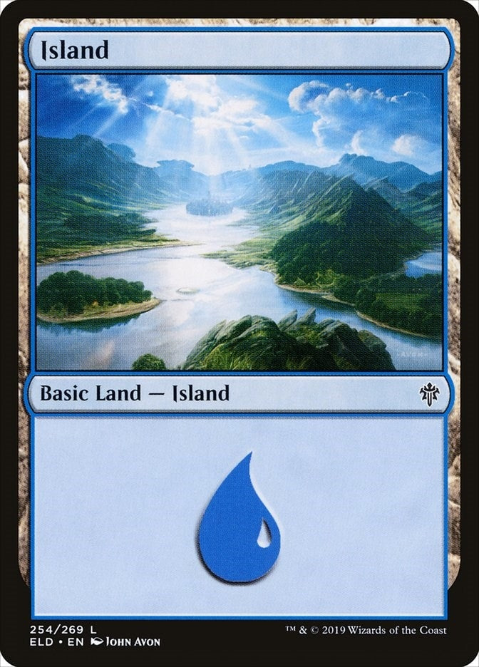 Image for Island (254) (254) (Throne of Eldraine) - Magic: The Gathering