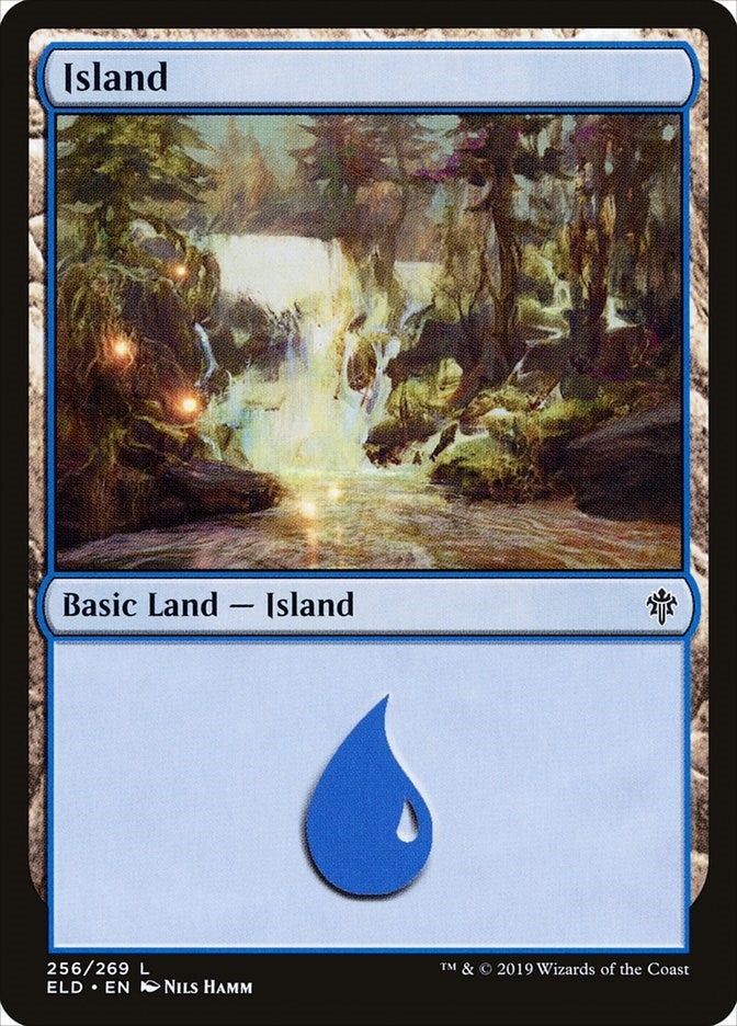 Image for Island (256) (256) (Throne of Eldraine) - Magic: The Gathering