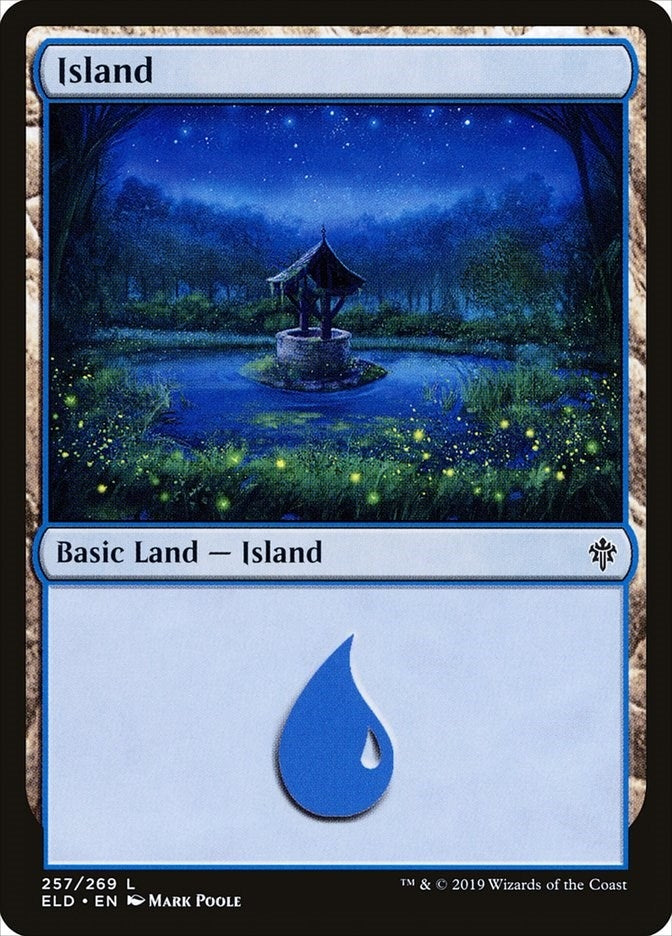 Image for Island (257) (257) (Throne of Eldraine) - Magic: The Gathering